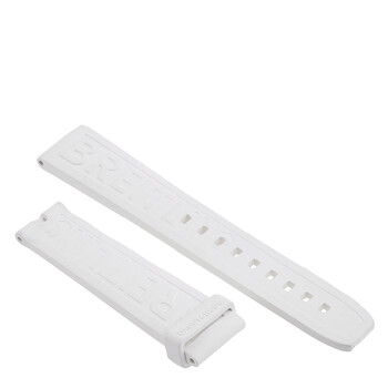 White Diver Pro Rubber Strap 18mm