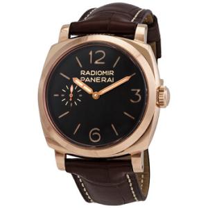 1940 Oro Rosso Manual Wind Brown Dial 18k Rose Gold Watch PAM00398