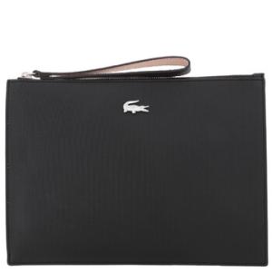 Anna Pique Canvas Zip Clutch