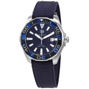 Aquaracer Automatic Black Dial Watch WAY201P.FT6178