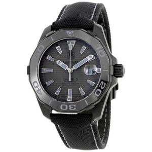 Aquaracer Automatic Black Dial Watch WAY218B.FC6364