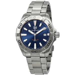 Aquaracer Blue Brushed Dial Watch WBD1112.BA0928