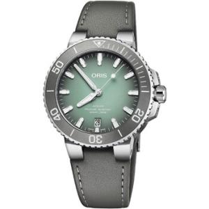 Aquis Automatic Green Dial Watch 01 733 7732 413707 5 21 12FC