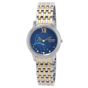 Ariel Diamond Disney Princess Blue Dial Watch EX149950W