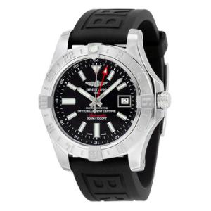Avener II GMT Black Dial Watch A3239011BC35BKPT3