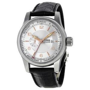 Aviation Big Crown Automatic Silver Dial Watch 74576294061LS