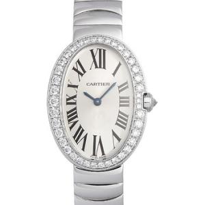 Baignoire Mini Silver Dial 18kt White Gold Watch WB520025
