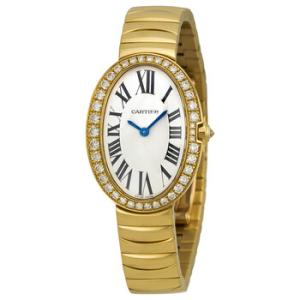 Baignoire Silver Dial 18kt Yellow Gold Watch WB520019
