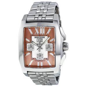 Bentley Flying B Chronograph Automatic Amber Dial Watch A4436512H531