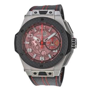 Big Bang Ferrari Chronograph Skeleton Dial Watch 401.NQ.0123.VR