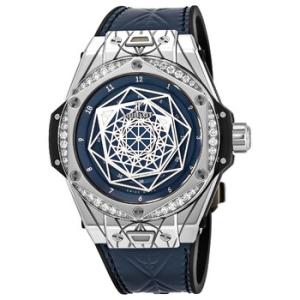 Big Bang Sang Bleu Diamond Blue Dial Watch 465.SS.7179.VR.1204.MXM19