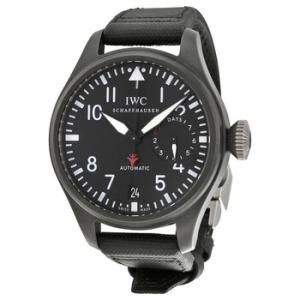 Big Pilot Top Gun Black Dial Automatic Power Reserve Watch IW501901