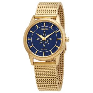 Captain Marvel Blue Dial Watch FE706251W