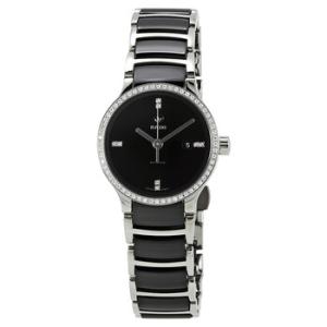 Centrix Automatic Black Dial Diamond Watch R30160712