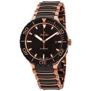 Centrix Black Dial Automatic Two Tone Watch R30001152