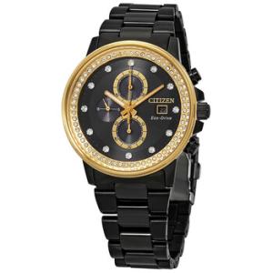 Chandler Chronograph Black Crystal Dial Watch FB300857E