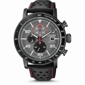 Chronograph EcoDrive Grey Dial Watch CA064515H