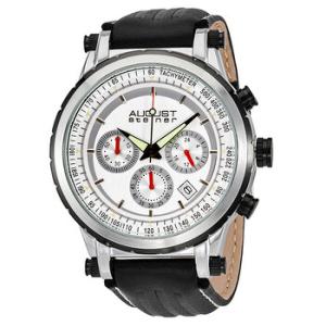 Chronograph Silver Dial Watch AS8085SS