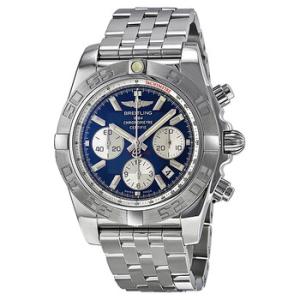 Chronomat 44 Automatic Chronograph Blue Dial Stainless Steel Watch AB011011C788SS