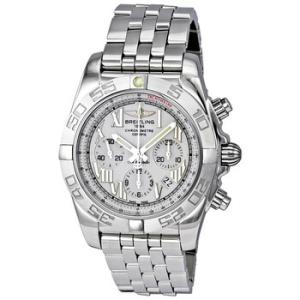 Chronomat B01 Antarctica White Chronograph Watch AB011011A690SS
