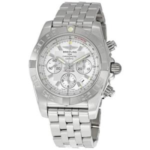 Chronomat B01 Silver Dial Chronograph Watch AB011011G684SS