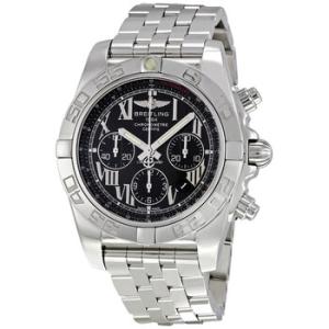 Chronomat Black Stainless Steel Automatic Watch AB011012B956SS