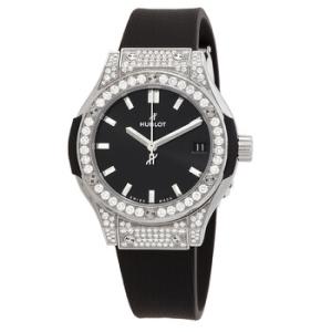Classic Fusion Quartz Diamond Black Dial Watch 581.NX.1470.RX.1704