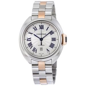 Cle de Cartier Automatic Silver Dial Watch W2CL0004