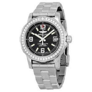 Colt 33 Black Dial Diamond Watch A7738753BB51SS