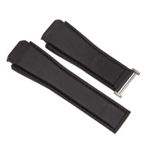 Connected 45 Leather and Rubber Watch Band 1FT6079V