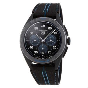 Connected Porsche Edition Quartz AnalogDigital Black Dial Watch SBR8A82.EB0264