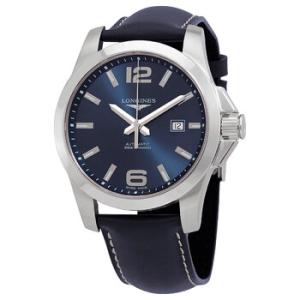 Conquest Automatic Sunray Blue Dial Watch L3.778.4.96.0