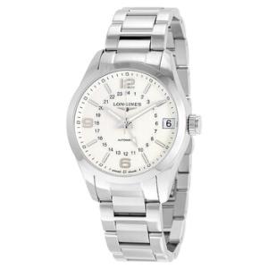Conquest Classic GMT Automatic Silver Dial Watch L27994766