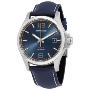 Conquest Quartz Blue Dial Watch L3.726.4.96.0