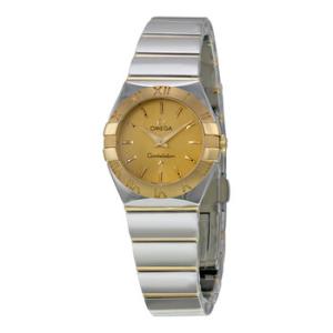 Constellation Champagne Dial Yellow Gold and Stainless Steel Watch