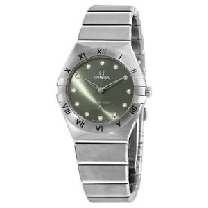 Constellation Quartz Diamond Green Dial Watch 131.10.28.60.60.001