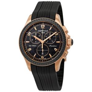 DS First Lady Ceramic Chronograph Black Dial Watch C030.217.37.057.00