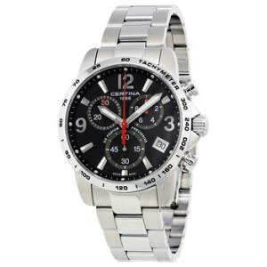 DS Podium Chronograph Black Dial Watch C034.417.11.057.00