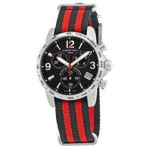 DS Podium Chronograph Black Dial Watch C034.417.18.057.00