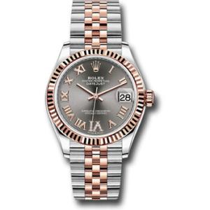 Datejust 31 Automatic Diamond Grey Dial Watch 278271RRDJ