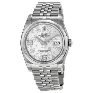 Datejust 36 Silver Dial Stainless Steel Jubilee Bracelet Automatic Watch 116200SFAJ