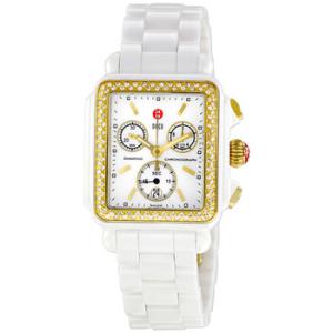 Deco Ceramic Diamond Watch MWW06F000003