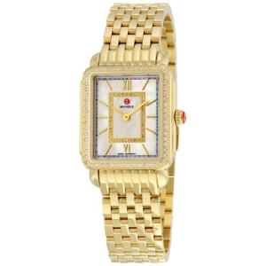 Deco II Mother of Pearl Diamond Dial Watch MWW06I000007