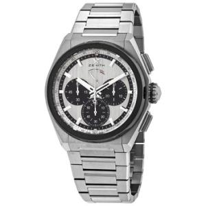 Defy El Primero 21 Chronograph Automatic Silver Dial Titanium Watch 95.9005.900401.M9000