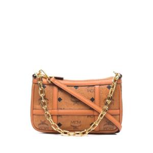 Delmy Shoulder Bag in Cognac Visetos