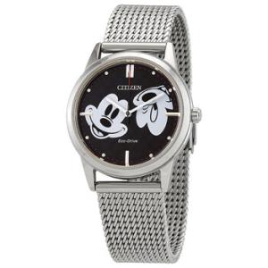 Disney Mickey Mouse Black Dial Watch FE706056W