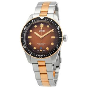 Divers Automatic Brown Dial Watch 01 733 7707 435607 8 20