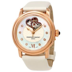 Double Heart Beat Mother of Pearl Dial Watch 310DHB2P4