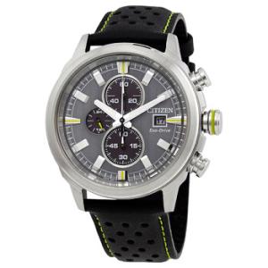 EcoDrive Chronograph Grey Dial Watch CA073913H