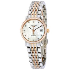 Elegant Collection Automatic Diamond Watch L4.309.5.88.7